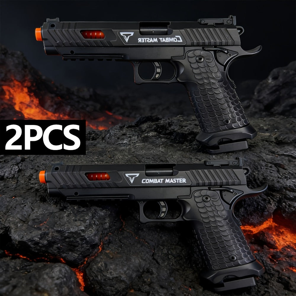 2011 Battle Master Semi-Auto Bullet Toy Gun with Shell Ejecting, 1 Magazine, 20 Simulation Bullets — image 9