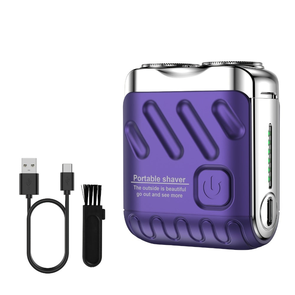 Electric Shaver Magnetic Dual-Blade Mini Razor with Two Speeds, USB Charging and Select Waterproof Options — image 9