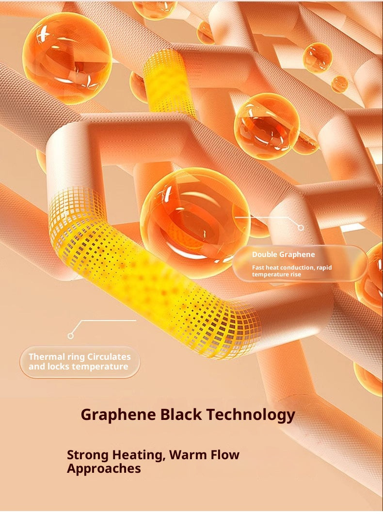 New Mens Graphene Cotton Jacket With A Detachable Hoodextra-thick And On-trend