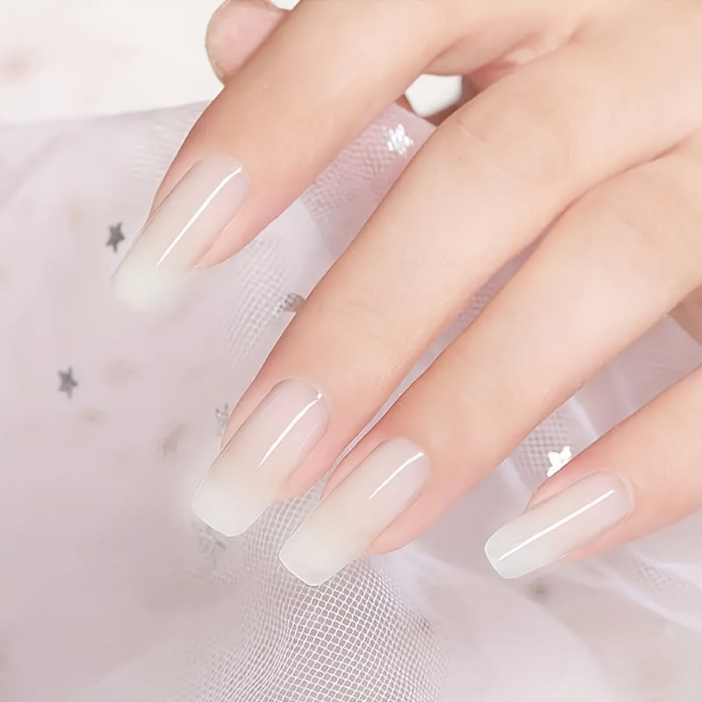 Six-Color Builder Gel Set, 15ml Each in Clear, White, Milky Jelly, Light Pink, Pink and Nude for Nail Extensions — image 9