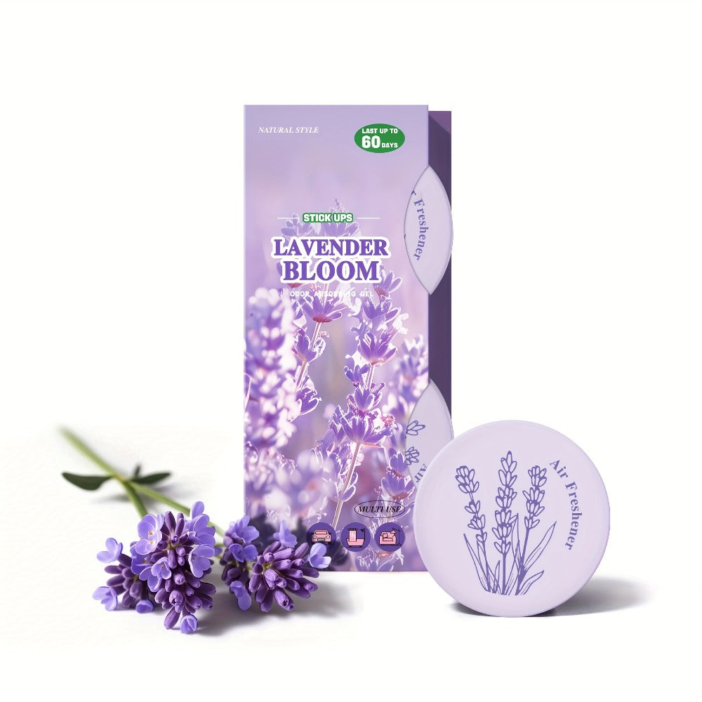 Car Air Freshener 2-Pack Solid Fragrance Jars in Cherry, Lavender, Lime, Rose or Sweet Orange — image 5