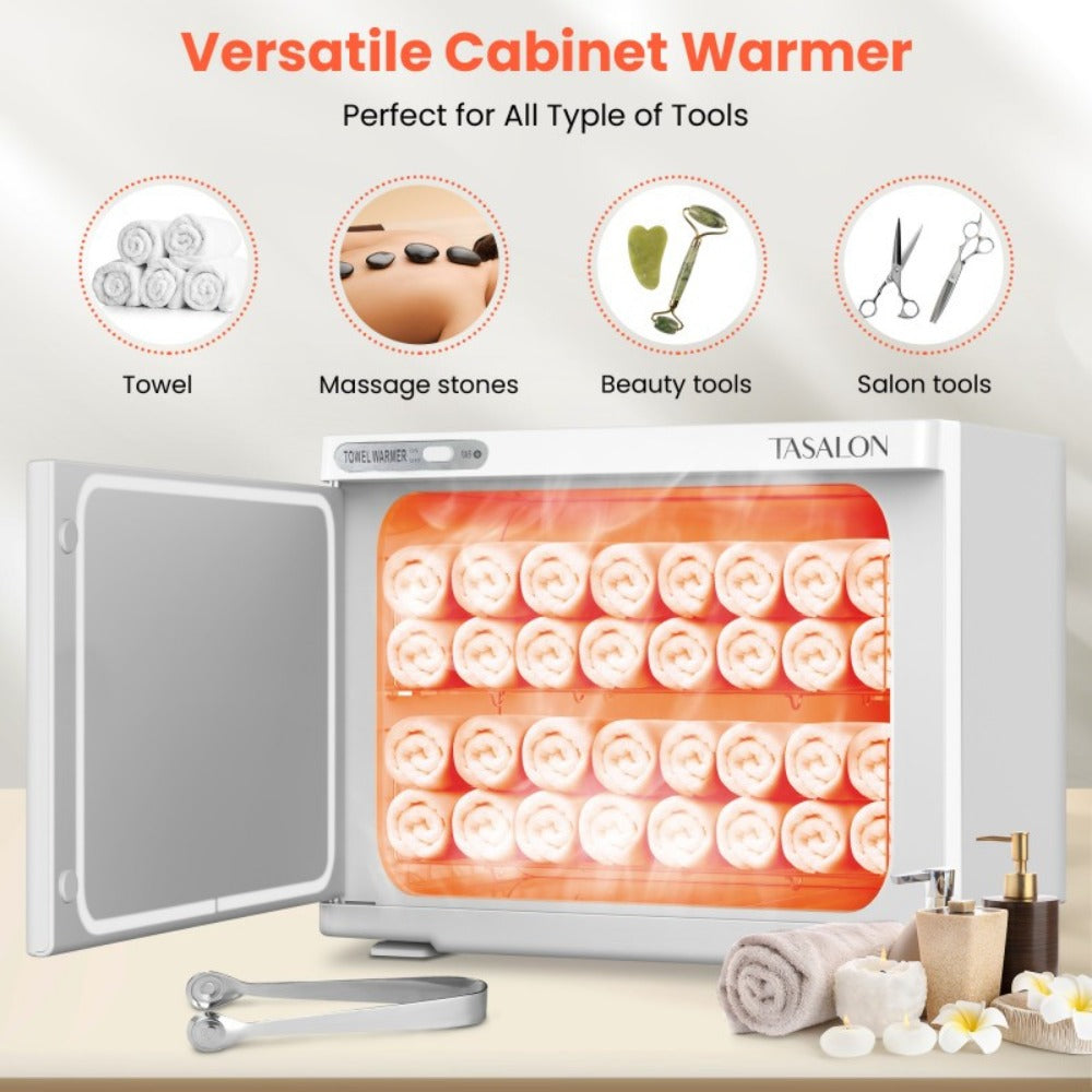 Hot Towel Warmer Cabinet 23L Holds 72 Towels Heats to 158-176°F in 10-15 Min, Professional Salon & Spa — image 22