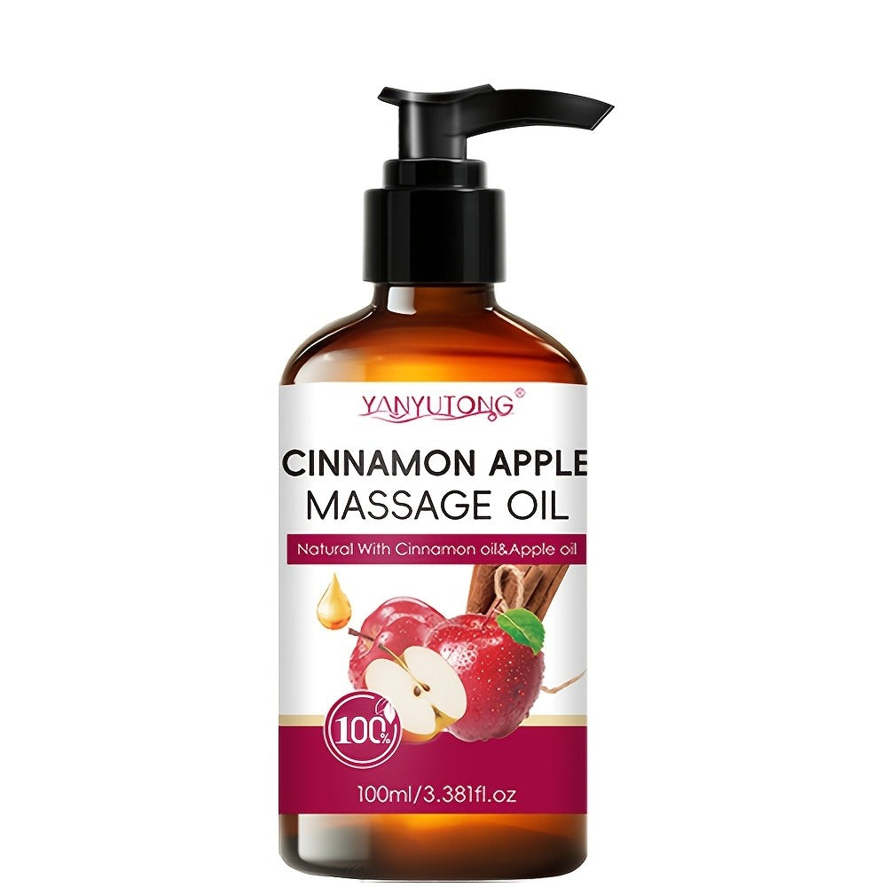 100 ml Pump-Bottle Massage Oil in Lavender, Sakura, Cinnamon Apple or Rosemary, Plus Five-Bottle Gift Set — image 3