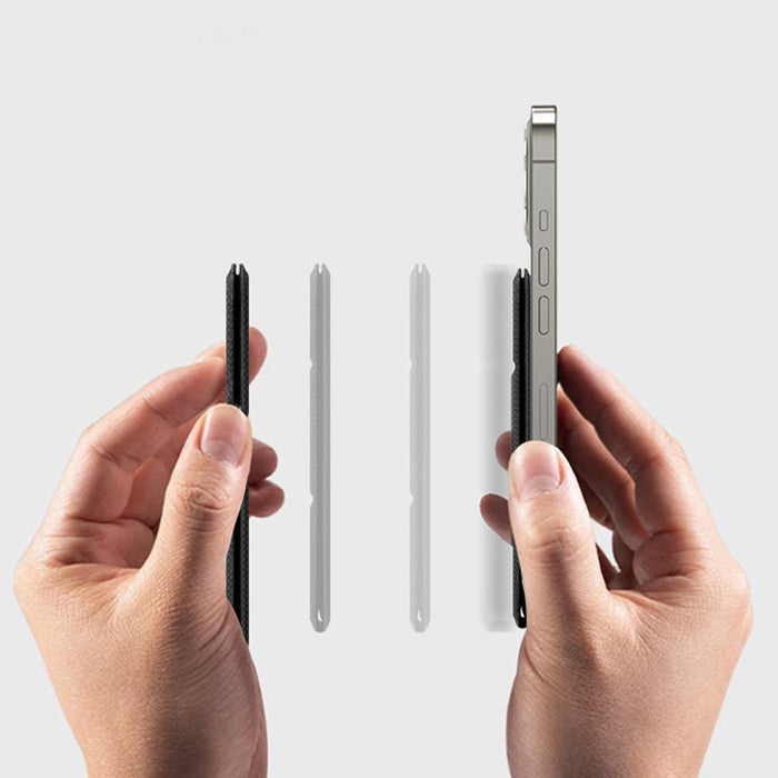 Magnetic Card Holder for Mobile Phone - Multi-Function Wallet Accessory