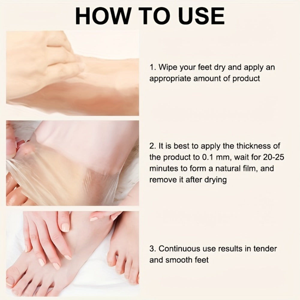 Foot Wax Moisturizing 3 Pack Niacinamide Deep Hydrating Foot Cream Mask Softening Cracked Heel Treatment – Vitamin B3 Dry Foo