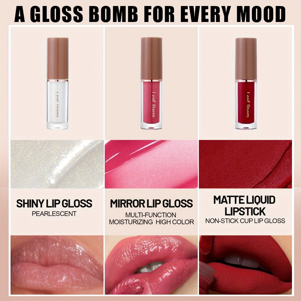 12-Piece Velvet Matte Lipstick Set Mirror Finish Waterproof High Pigment, for Makeup, Travel and Everyday Vanity Use — image 