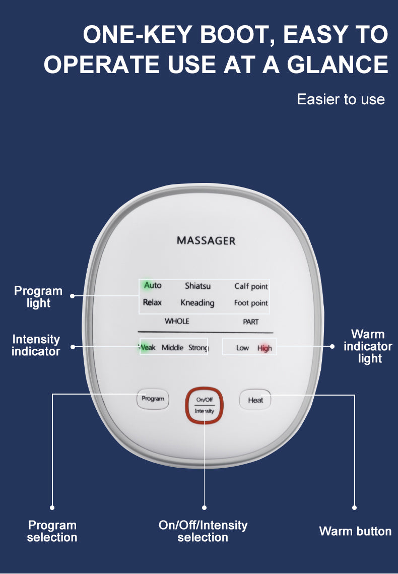 Leg Massager Leg Beauty Device Air Pressure Wave Household Use