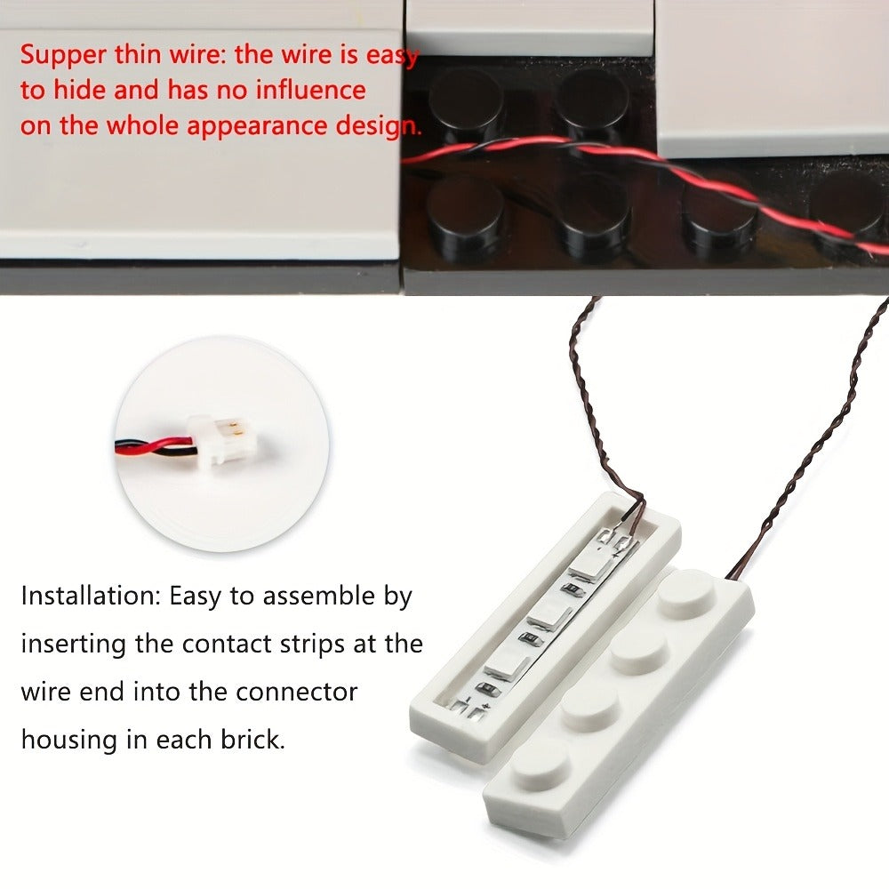 LED Lighting Kit for Building Blocks 20pcs 1x4 Brick Lights with the Listed Color, Size or Set Options for Everyday Use — ima