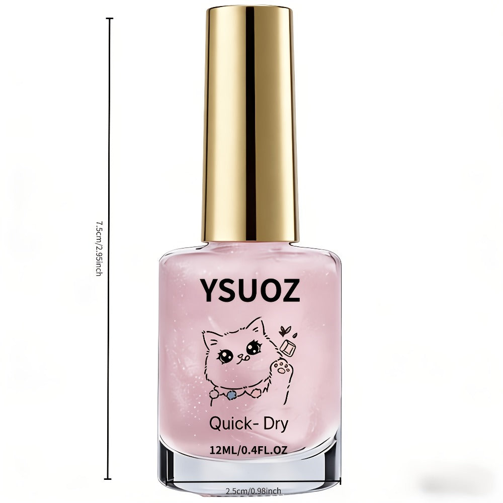 Nail Strengthening Oil with Pearl Effect Quick Dry No UV Lamp Needed – Mother of Pearl Nail Hardener — image 4