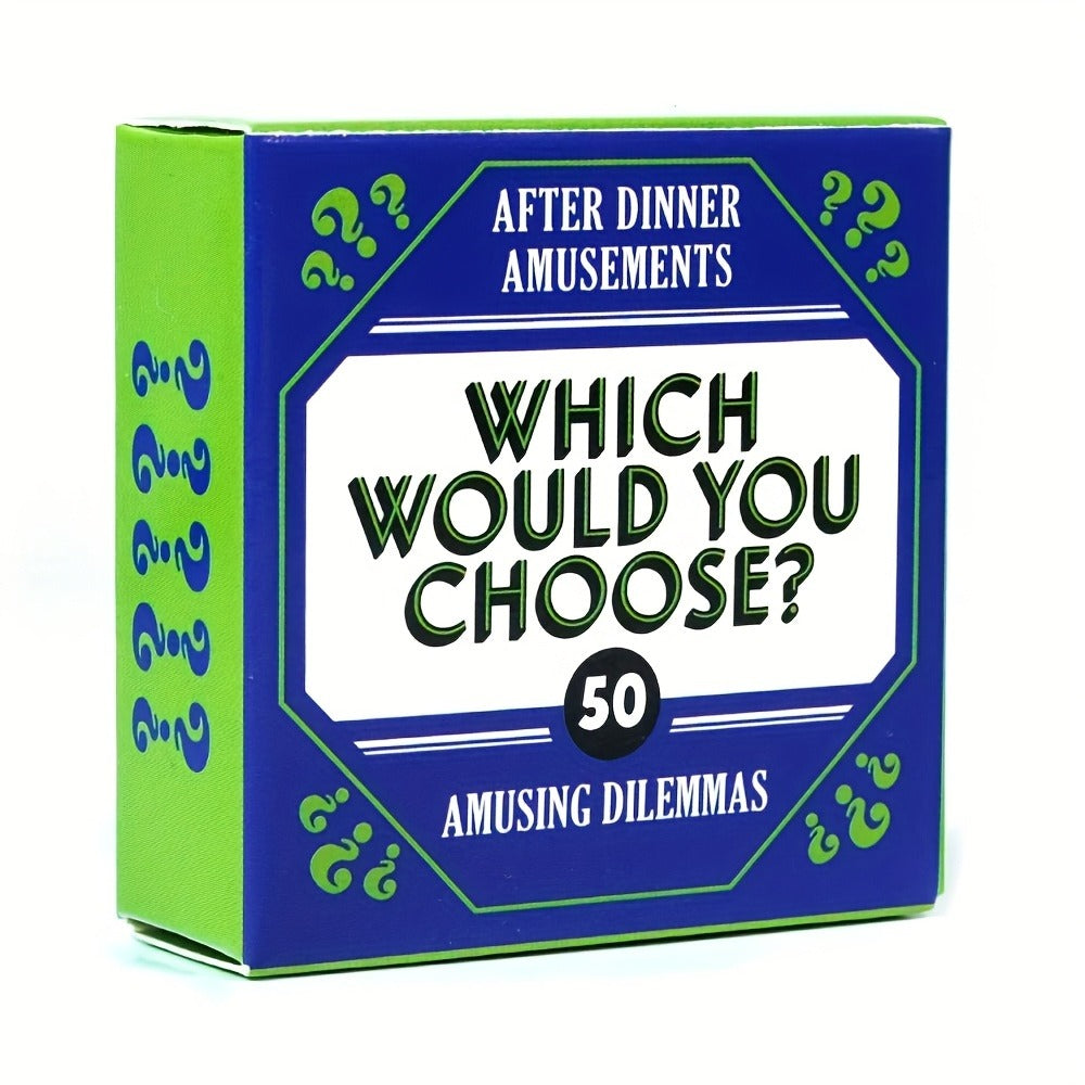 After Dinner Amusements Card Game Set with Four Mini Boxes and 200 Total Prompts Across Four Themes — image 4