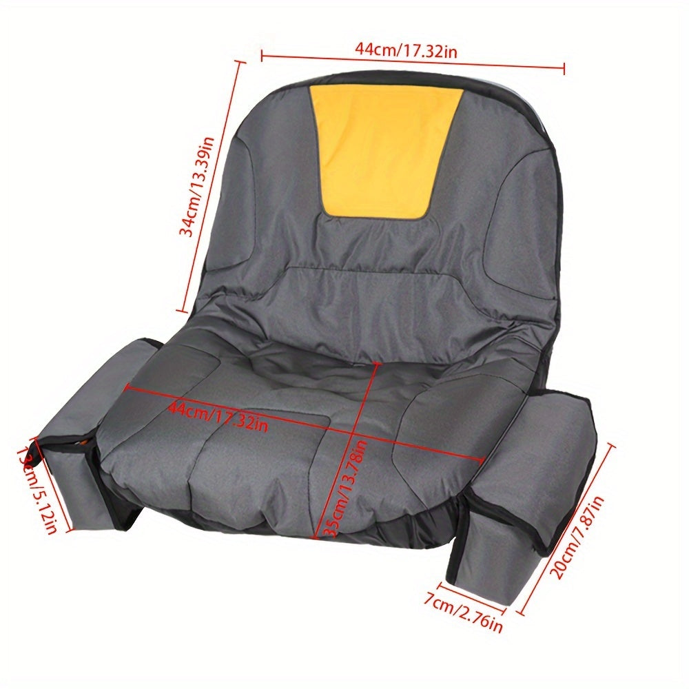 Lawn Mower Seat Cover, Riding Mower Tractor Garden Outdoor for Garden, Patio and Yard Use, with Listed Configuration — image 