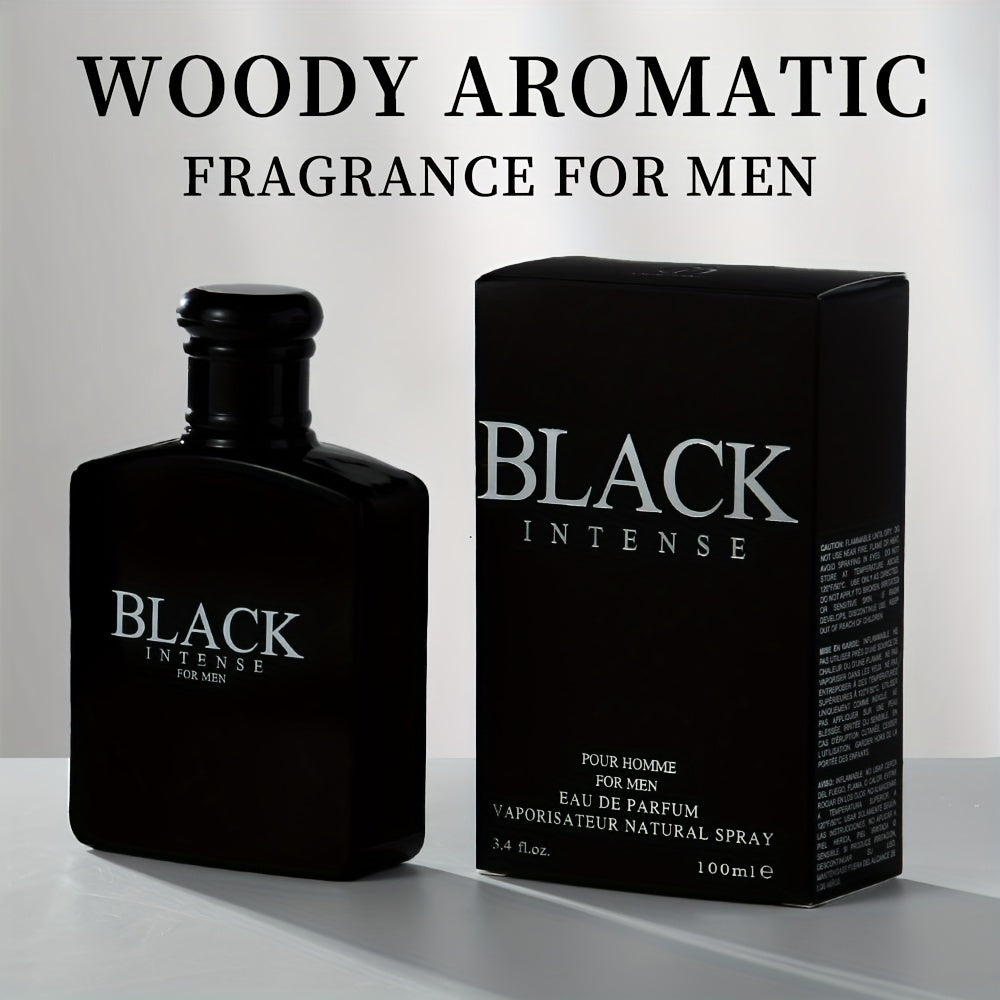 Men's Eau de Toilette Spray 3.4oz 100ml - Woody Fresh Masculine Cologne with Sage Lemon Absinthe EDT Fragrance for Men — imag