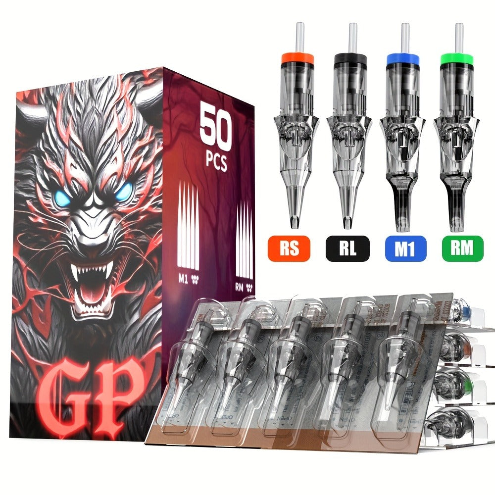 Tattoo Gun Kit Complete Set GOLDPLUME Cordless Rotary Machine 1500mAh Power Supply for Temporary Body Art, Festivals and Cost