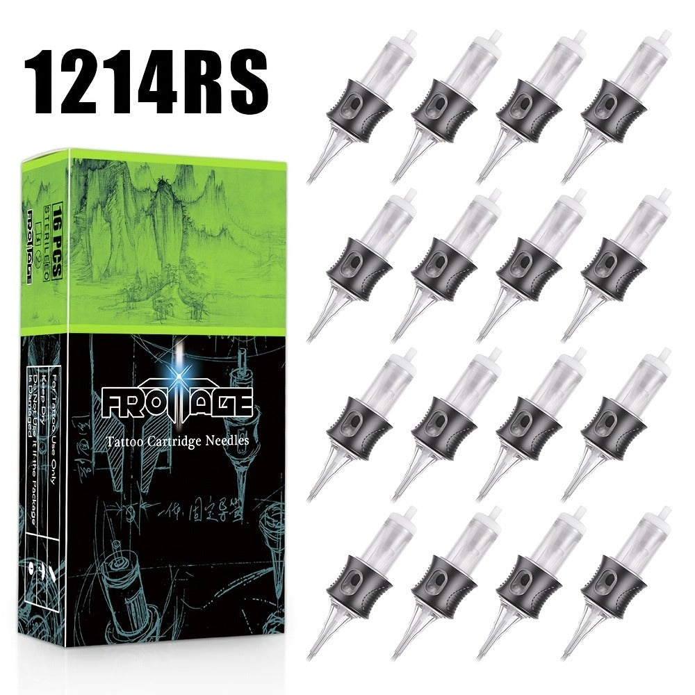 Tattoo Cartridge Needles with Frotage Label, 26 Retained RL RLT RS CM and M1 Cartridge Size Options — image 24