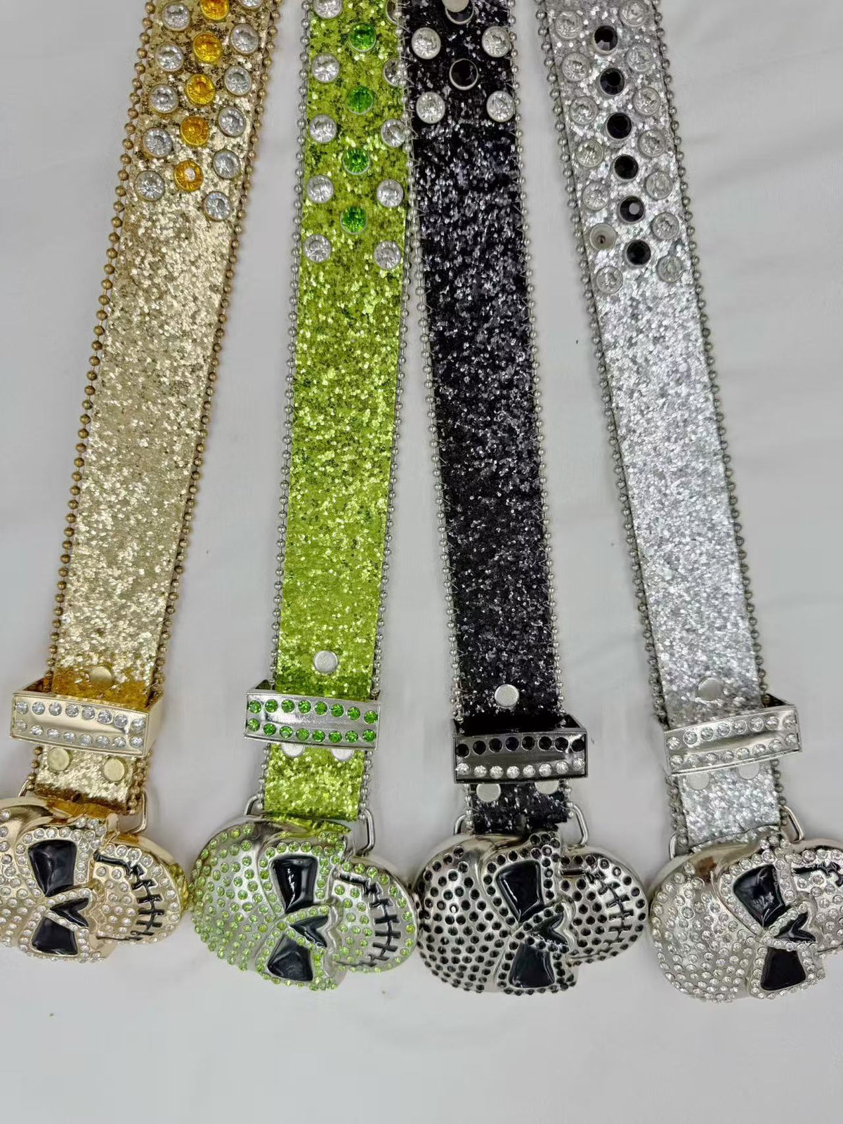 Halloween Subculture Skull Hip Hop Decoration Belt