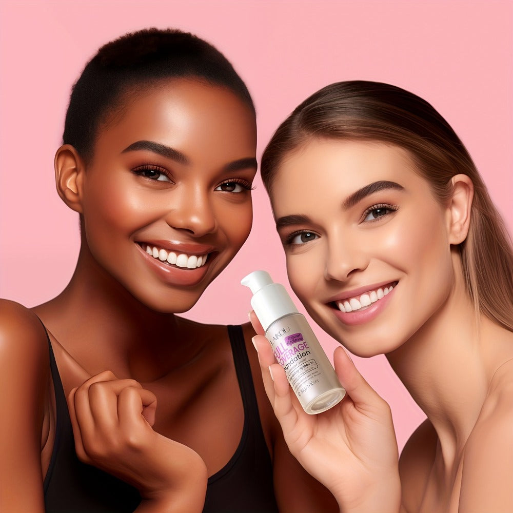 LALKOU 30g Liquid Foundation Two-Bottle Set with Pump Dispensers and Six Shades from Ivory to Tan — image 16