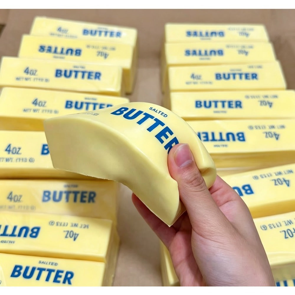 Butter Squishy Toys 10-Pack, Super Slow Rising Butter Stick Squishies, Realistic Food Fidget Toys for Stress — image 7