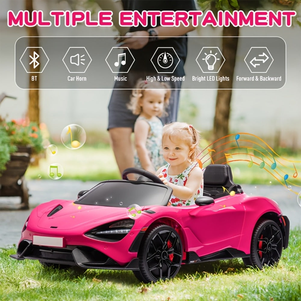 12V Kids Ride On Car Electric Vehicle with Hydraulic Doors Remote Control with the Listed Color, Size or Set Options for Ever