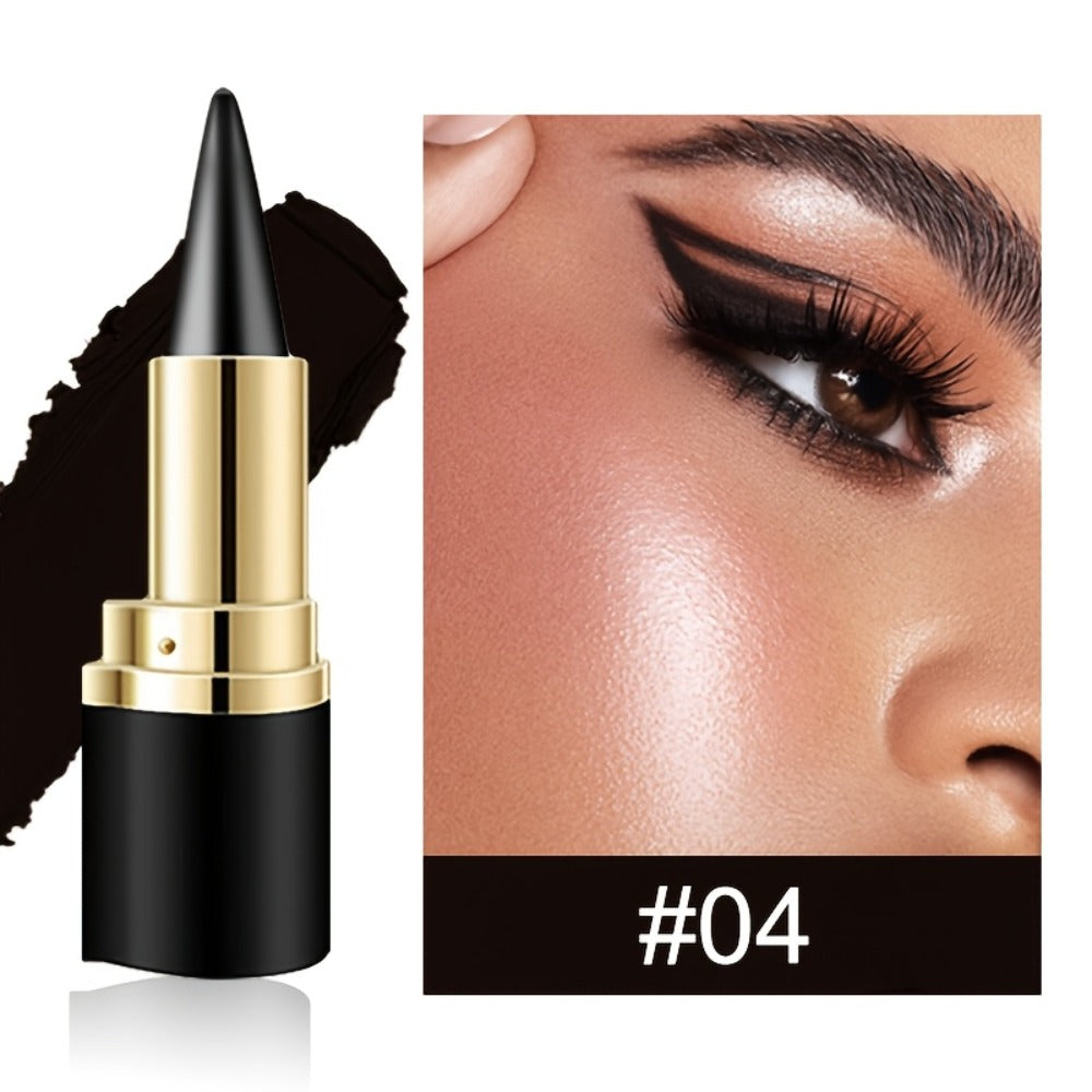 Waterproof Eyeliner Pencil 2-Pack for Women – Smudge-Proof Sweat-Resistant Black Liner, for Makeup, Travel and Everyday Vanit