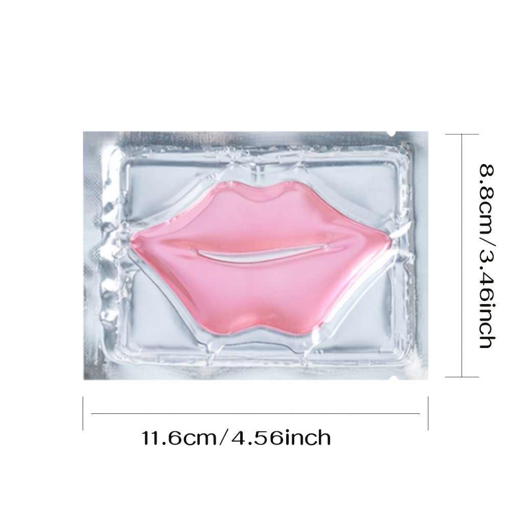 Fifty Individually Wrapped Pink Lip-Shaped Gel Patches with 11.6 x 8.8cm Sachet Dimensions — image 4