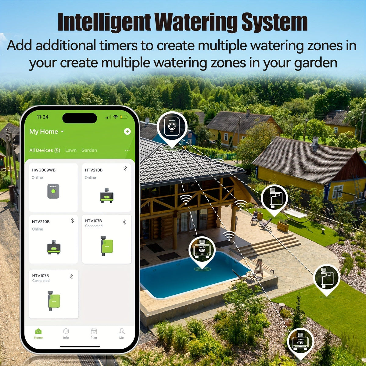Sprinkler Timer with App Control Garden Irrigation for Garden — image 6