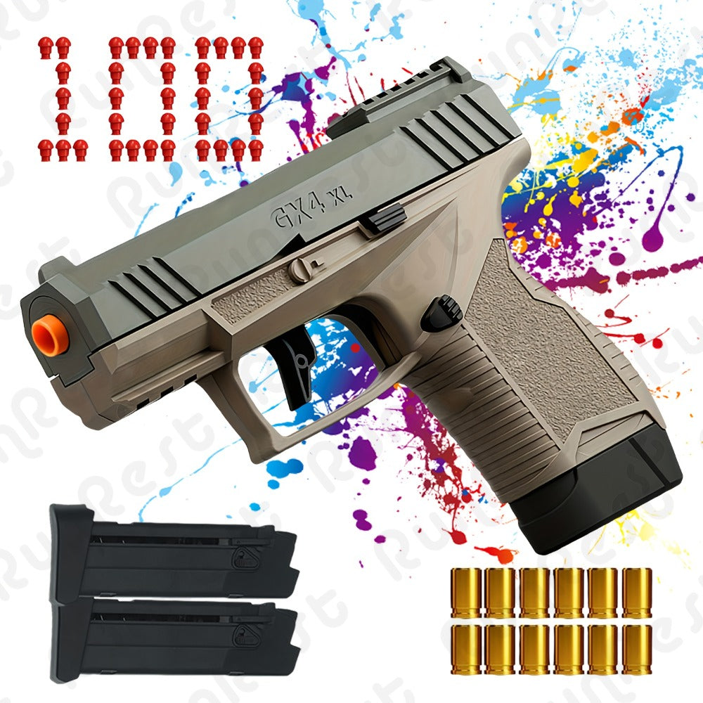 Bullet Toy Gun with Jumping Shell & 2 Magazines with the Listed Color, Size or Set Options for Everyday Use — image 7