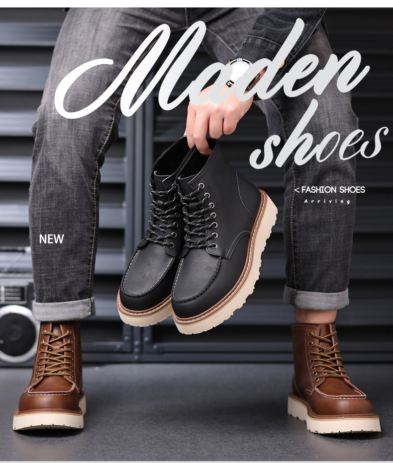 2023 Men's Waterproof Anti-slip Martens Boots