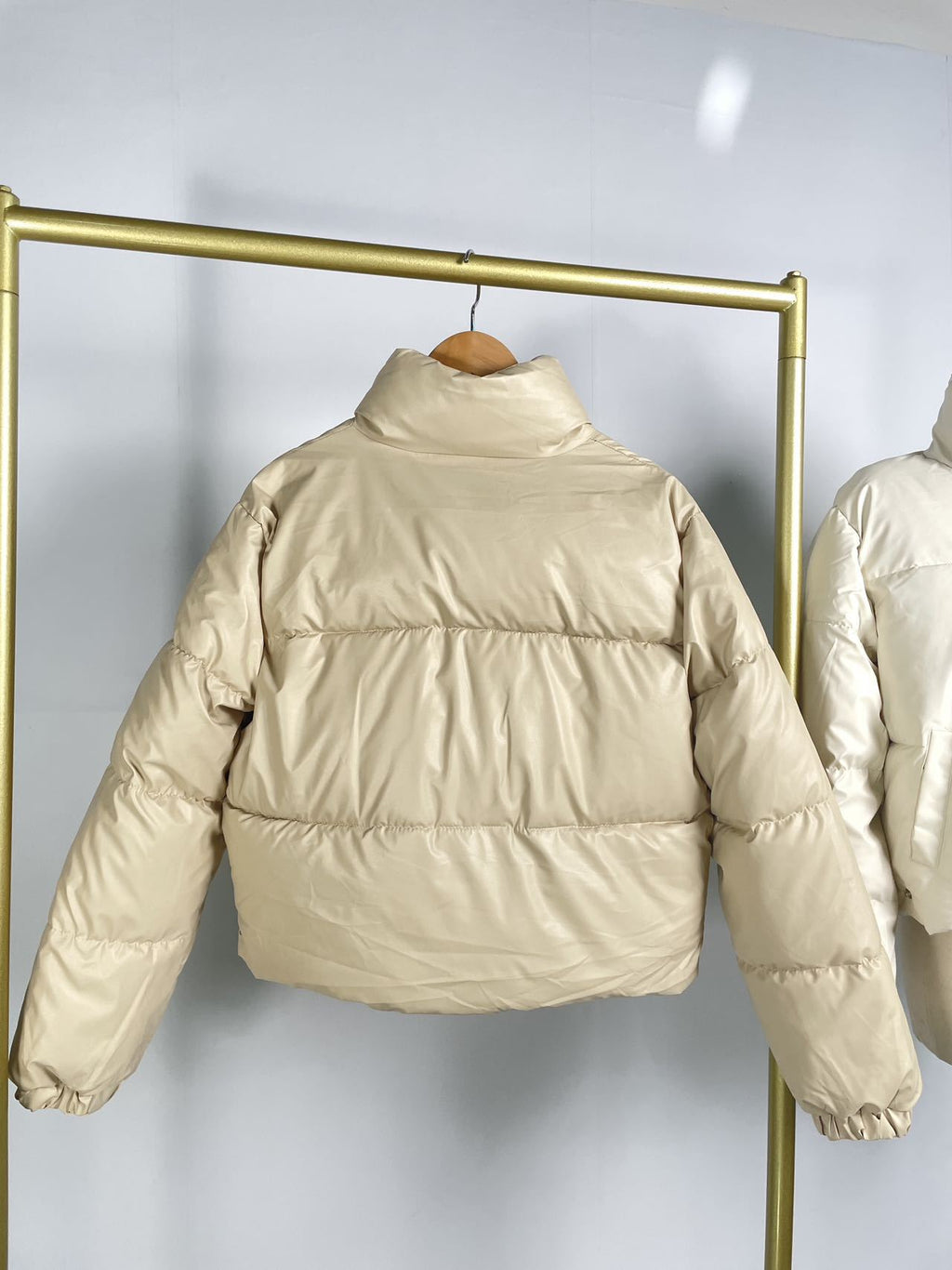 Candy Color Short Cotton Coat Jacket Women