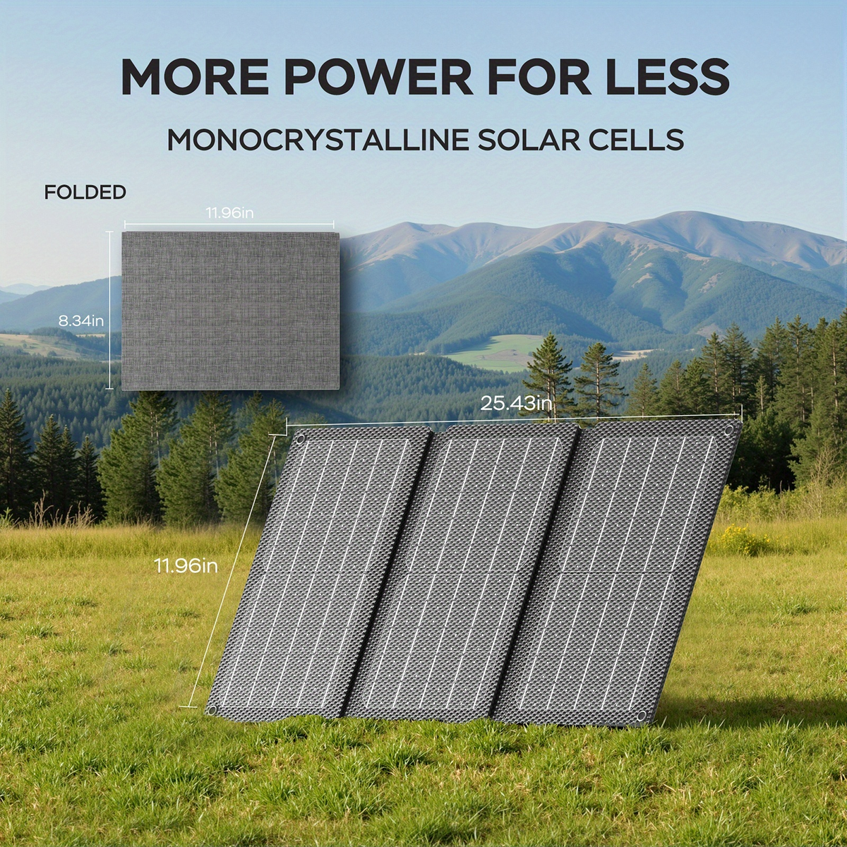 Portable Power Station 155Wh or 222Wh Configurations with AC Outlet, USB Ports, LED Light and Solar Option — image 11
