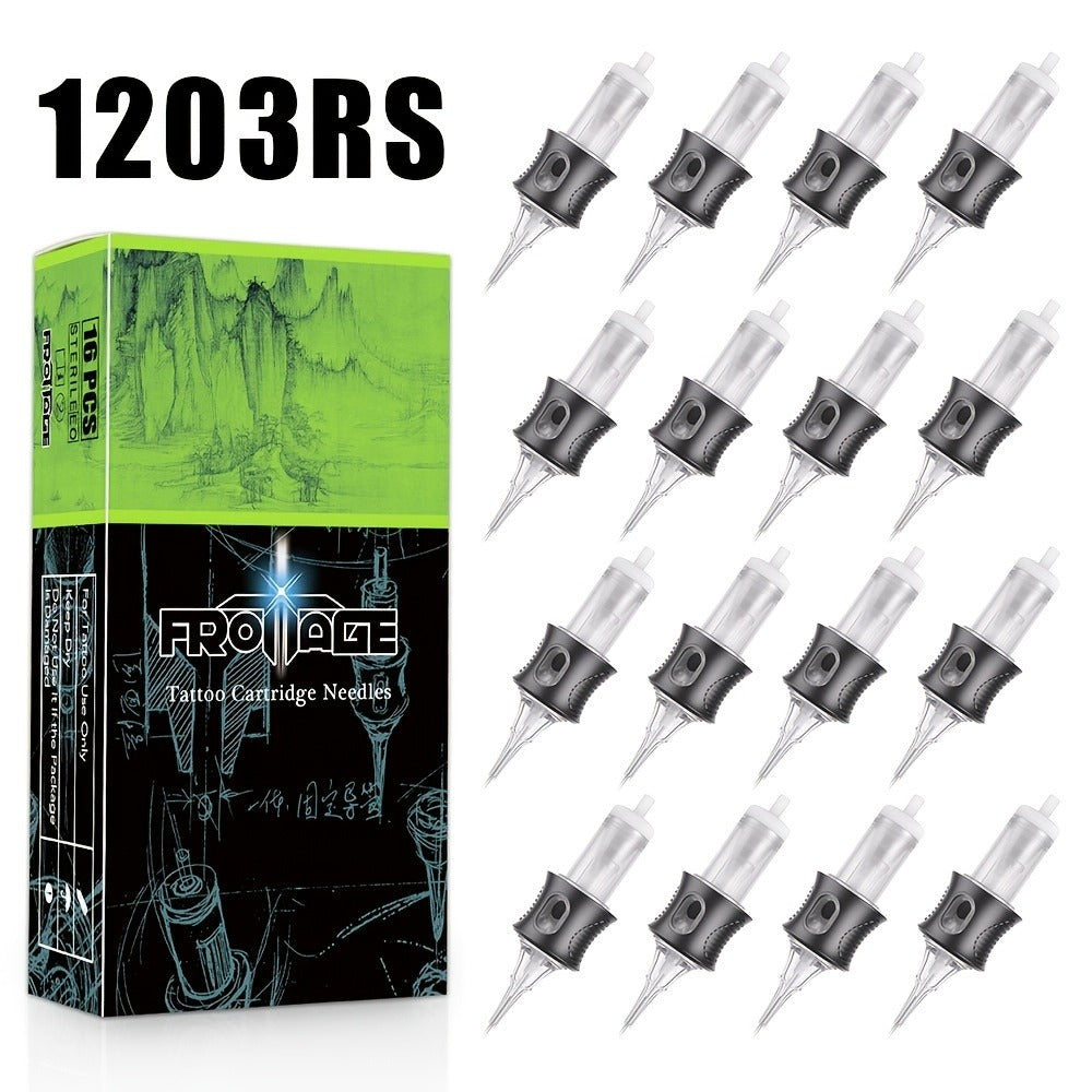 Tattoo Cartridge Needles with Frotage Label, 26 Retained RL RLT RS CM and M1 Cartridge Size Options — image 18