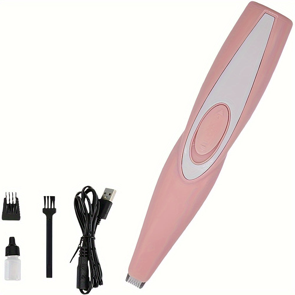 Pet Detail Trimmer, USB-Rechargeable Ceramic-Blade Clipper for Dog and Cat Face, Paw and Ear Areas — image 21