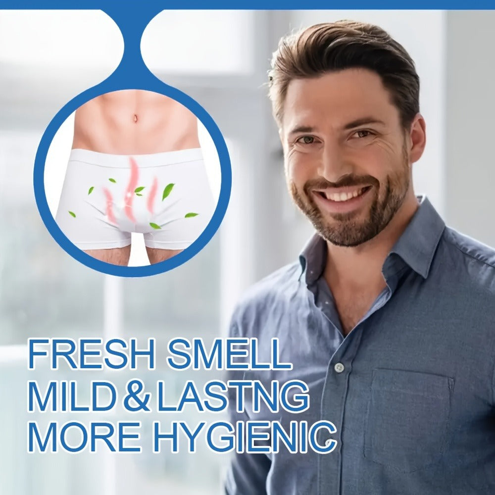 Men's Intimate Deodorant Odor Control Cream 1.76oz 50g – Long-Lasting Gentle Formula Safe for Private Parts Delicate Areas Gr