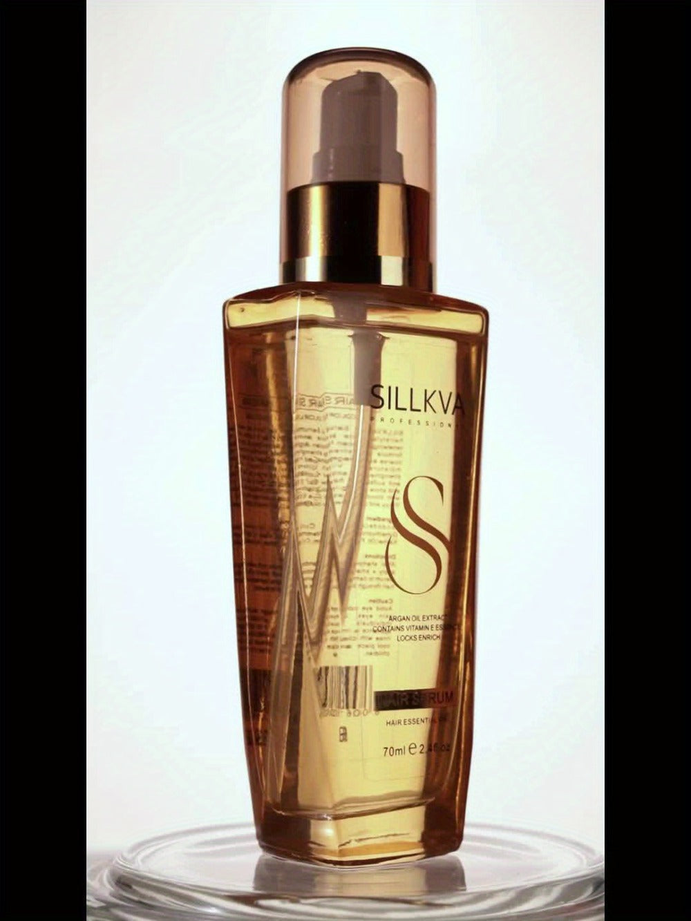 Extra Strength Argan Oil Hair Serum with Vitamin E – Deep Moisturizing Repair for Dry Frizzy Damaged Coarse Hair — image 8
