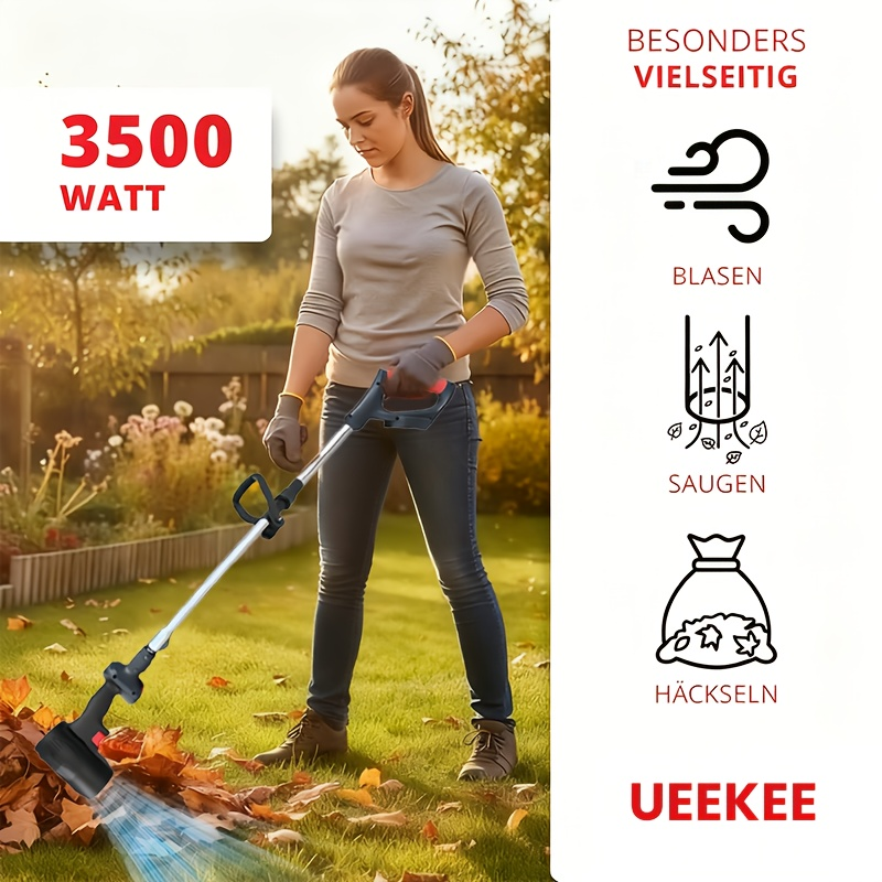 Cordless 3-in-1 Pole Saw, Mini Chainsaw and Blower Set in Yellow, Red-Black or Black Packages — image 9