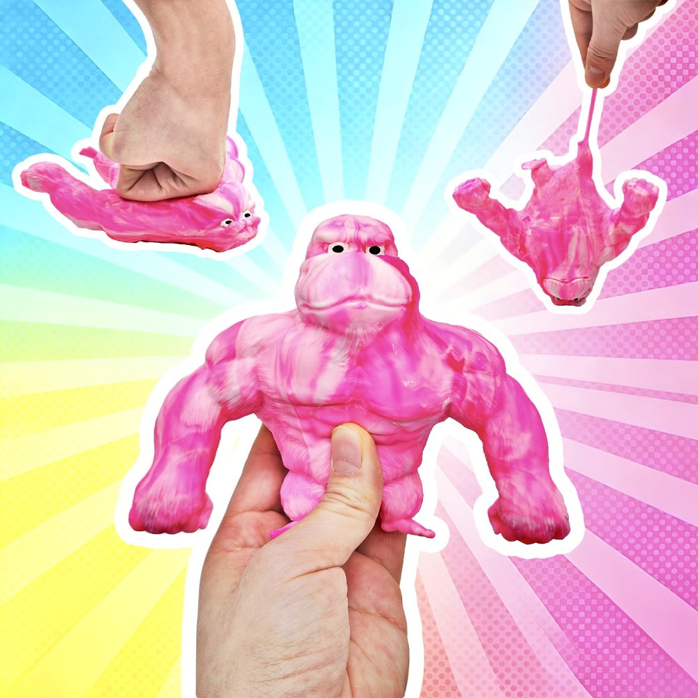 Stretchy Gorilla Fidget Toy Squishy Squeeze Monkey, PVA Sponge Sensory Stress Toy for Kids & Adults — image 11
