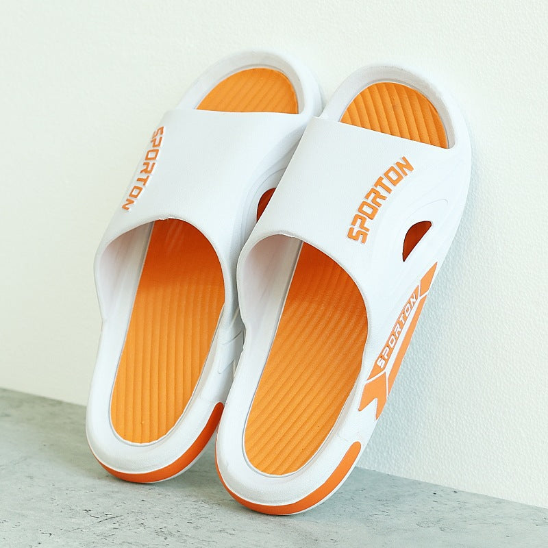 Fashionable Thick-soled Home Non-slip Slip-on Slippers
