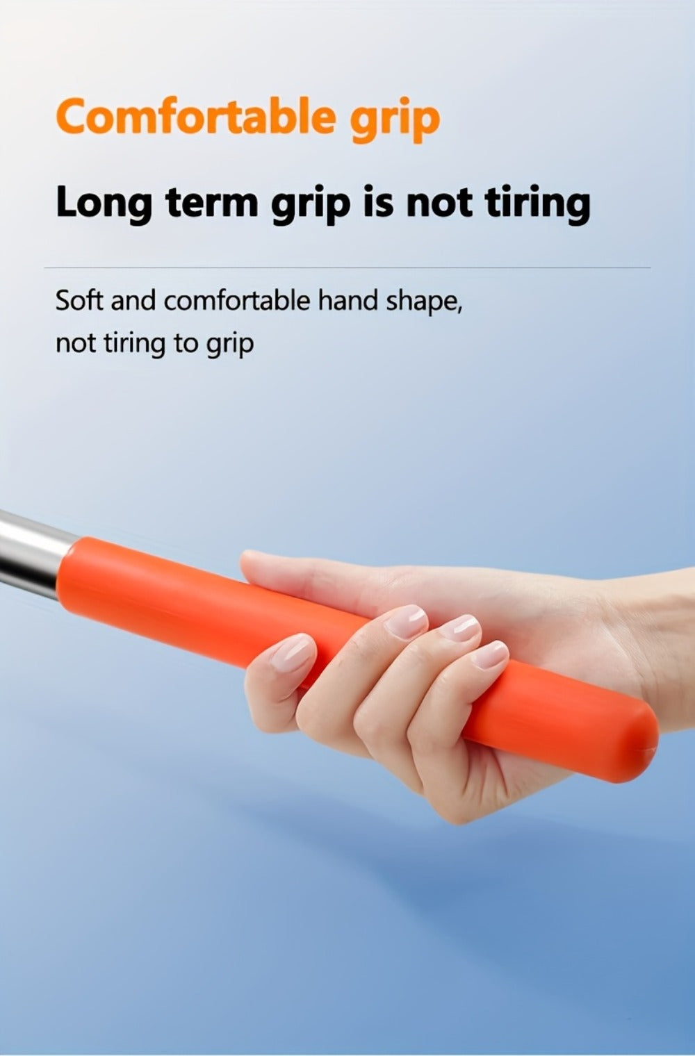 Car Wash Mop with Three-Stage Extension Handle, Rotating Microfiber Head and Replacement Head Option — image 19
