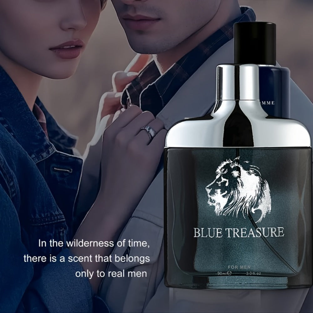 Perfume Unisex 100ml Blue Treasure Spray with Citrus, Spice, Oud, Sandalwood, Cedar, Amber and Musk — image 2