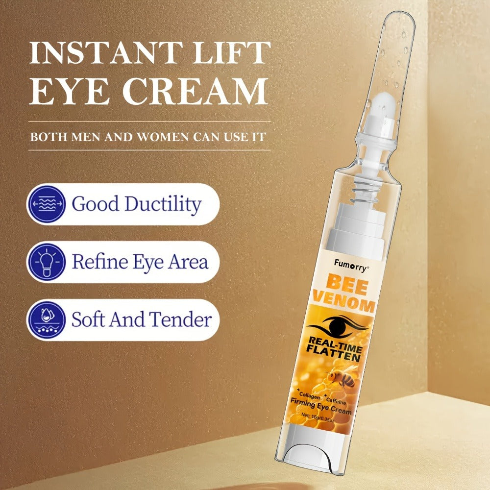 Bee Venom, Caffeine and Collagen Eye Cream Pen with White-and-Gold Body and Precision Dispenser Tip — image 10