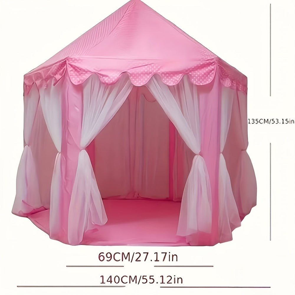 Princess Castle Play Tent for Girls Kids Indoor Outdoor Playhouse Large Toy with the Listed Color, Size or Set Options for Ev