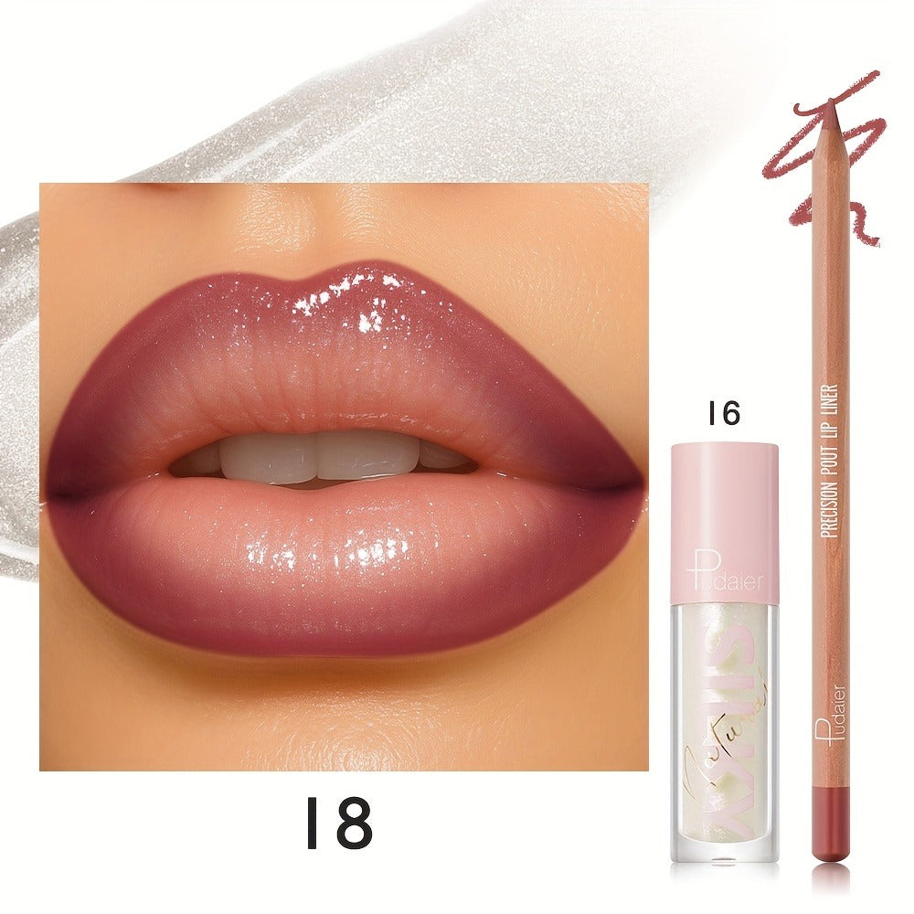Lip Color and Liner Duo with Eight Recorded Shade Options from 14 Through 24 and Pink-Cap Tube — image 9