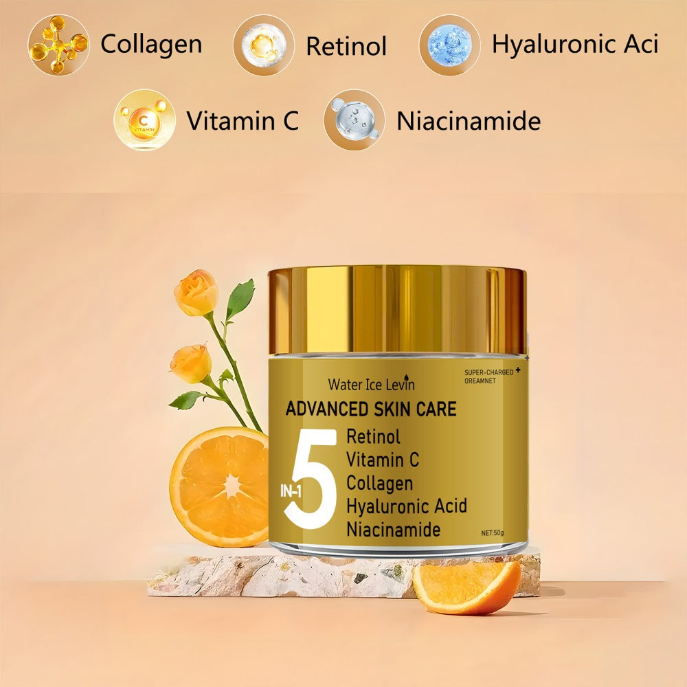 Face Cream Retinol Niacinamide 5-in-1 Formula with Vitamin C, Collagen and Hyaluronic Acid — image 10