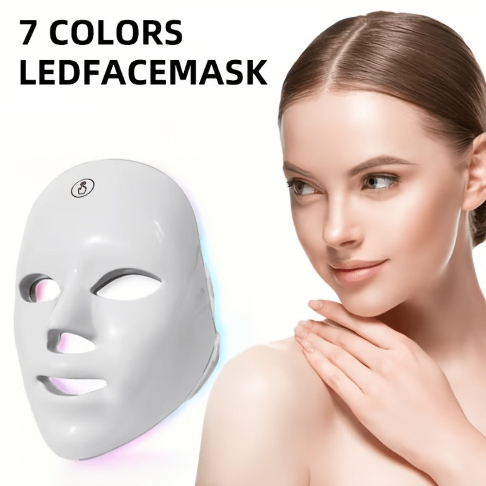 7 Color Photon LED Facial Device for Bath Time, Home Spa and Personal Care, with the Listed Configuration — image 2