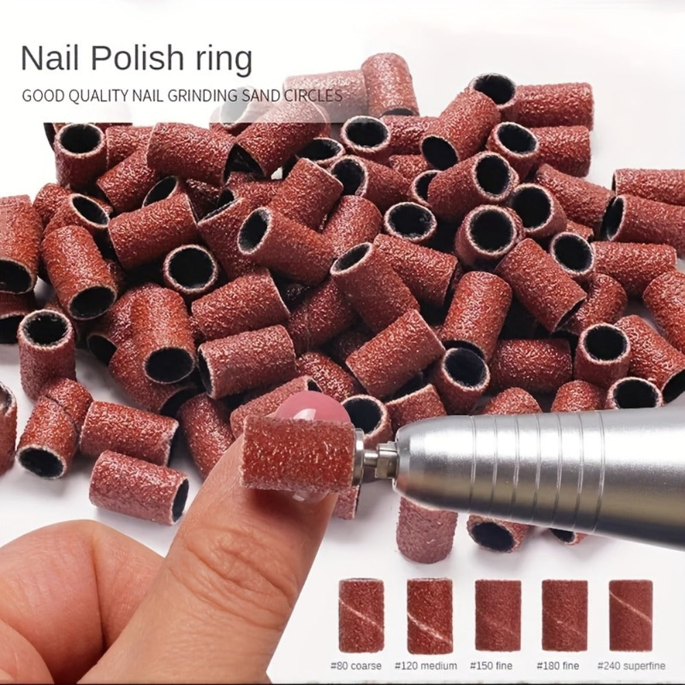 Electric Nail Drill 20000 RPM Console Kit with 6 Bits, 50 Sanding Bands and Standard or 8-in-1 Options — image 9