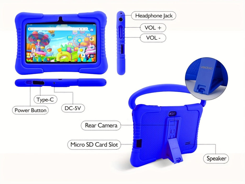 Kids Tablet 7 Inch with Android, 2GB RAM, 16GB or 32GB Built-In Storage, Parental Controls and Silicone Case — image 18