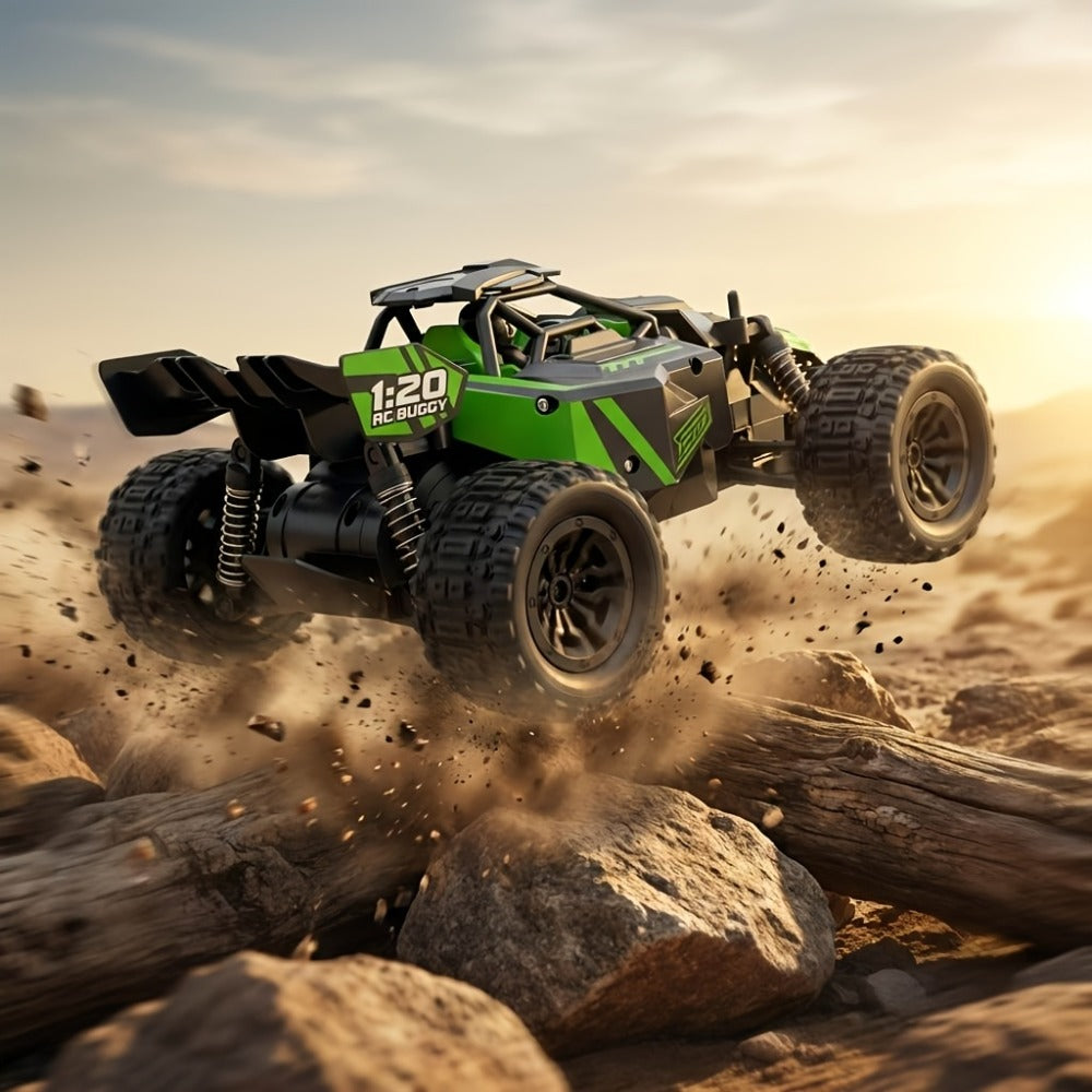 Remote Control Car, 1:20 Scale 4WD Monster Truck with Fast & Furious Green, Speed Yellow or Raffa Red Styles — image 9
