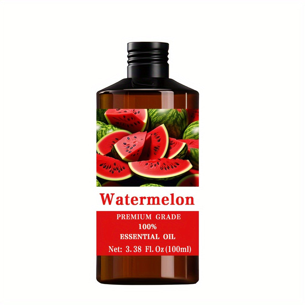 Essential Oil Watermelon Fresh Fruity Aroma in 100ml Bottle for Diffuser, Massage, Meditation and Personal Care — image 3