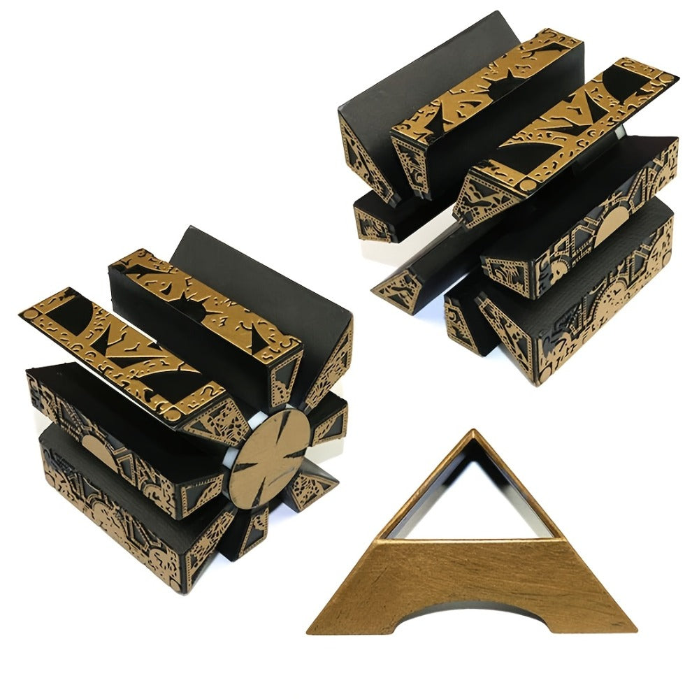 Lament Configuration Puzzle Box Cube, Functional Detachable Deformation Lock Box with Display Base — image 6