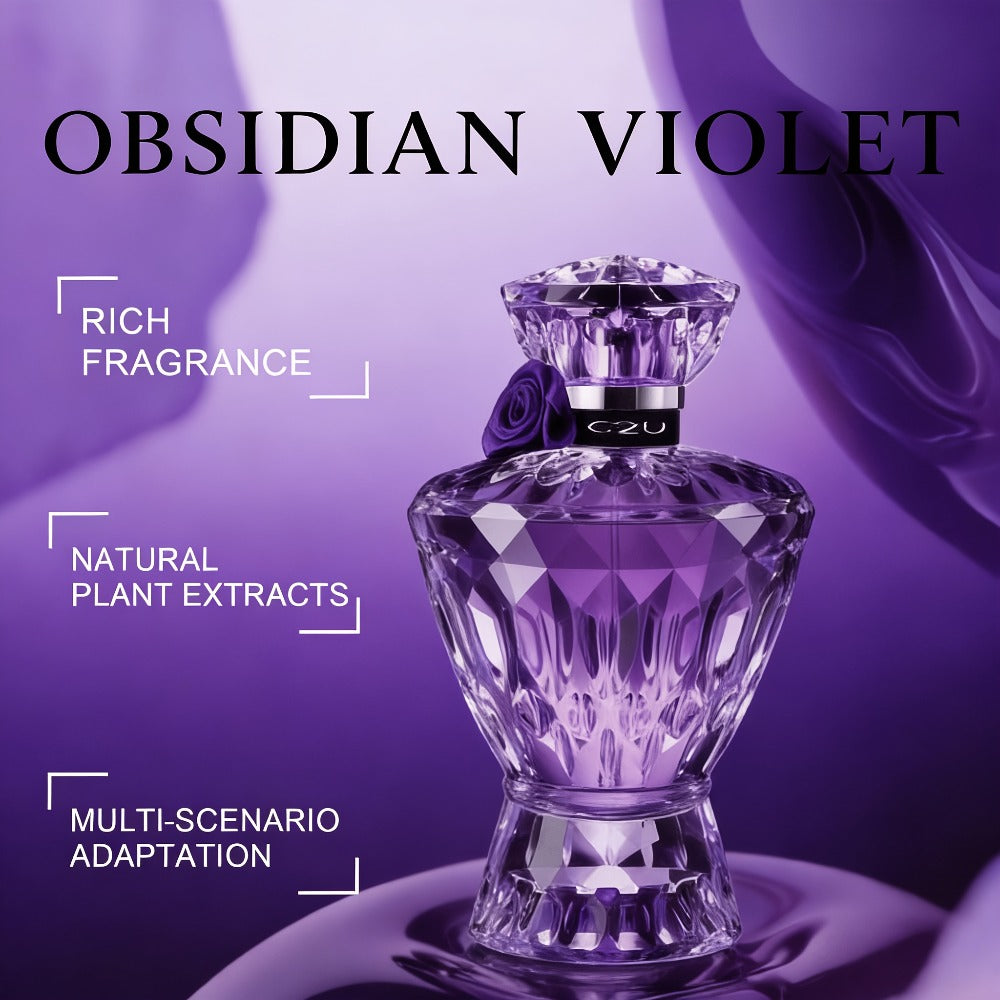 Obsidian Violet Eau de Parfum Spray, 75ml Purple Bottle with Floral, Woody and Musk Scent Profile — image 3
