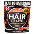 Biotin Gummies for Hair Growth with Collagen Complex Vitamin C & Ginger, 90 Chewable Gummies for Thicker Fuller Hair — image 